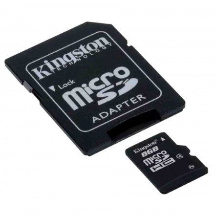 Карта памяти microSD 8 Gb