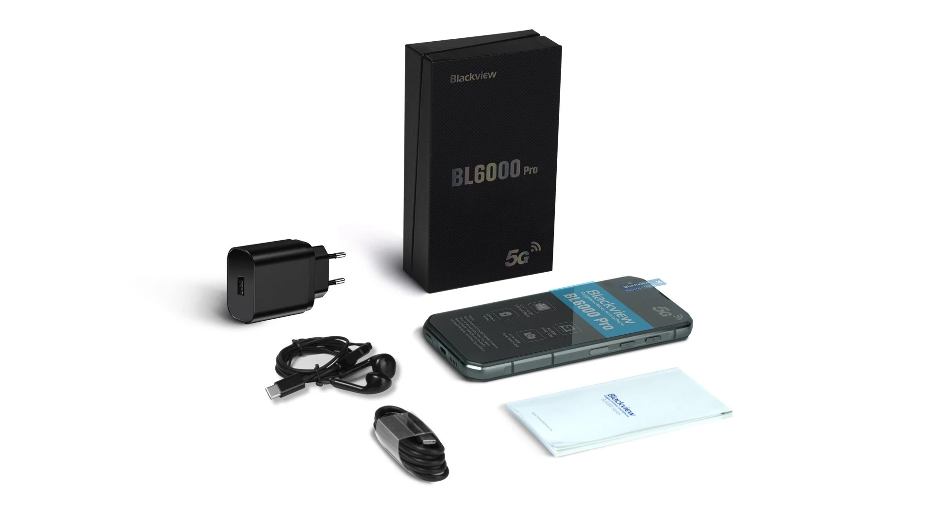 Blackview BL6000 5G - комплектация